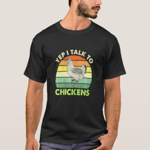 T-shirts pour femmes Oui je parle aux poulets Buff
