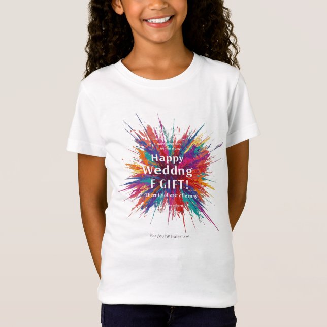 T-shirts pour filles (Devant)