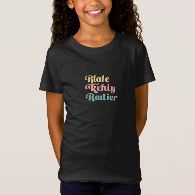 T-shirts pour filles (Devant)