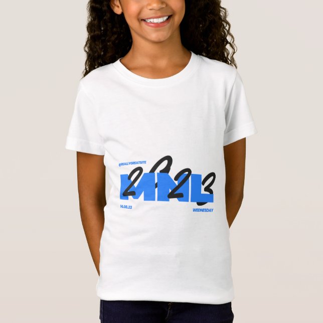 T-shirts pour filles (Devant)