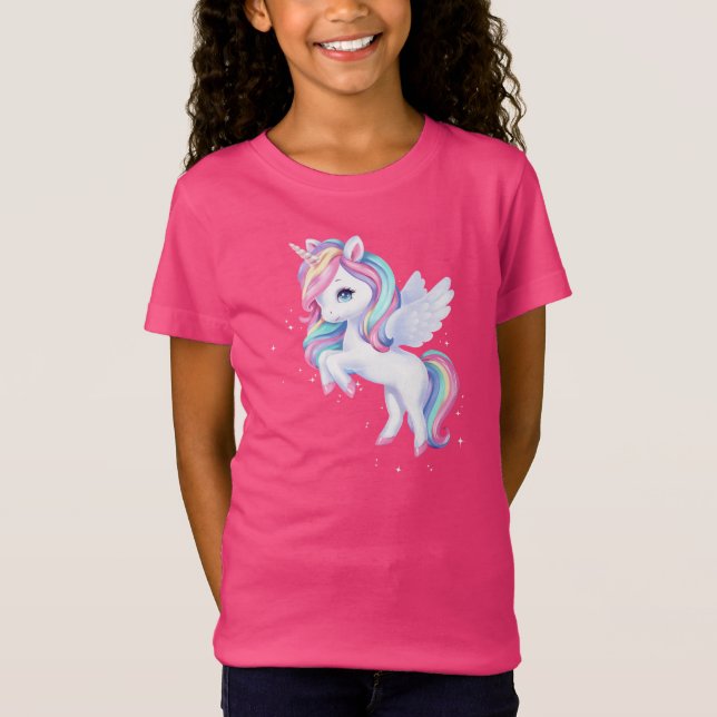 T-shirts pour filles à une fête d'anniversaire mag (Devant)