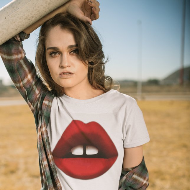 T-shirts pour filles aux dents rayées (Créateur téléchargé)