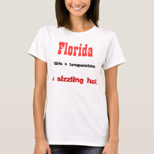 T-shirts pour filles chaudes en Floride