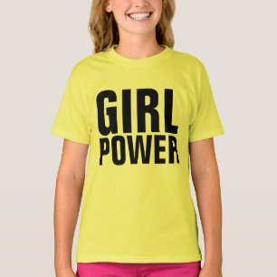 T-shirts pour filles FILLE POWER Kids Girls
