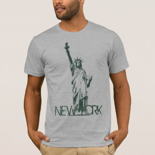 T-shirts pour hommes à New York Statue des Chemise