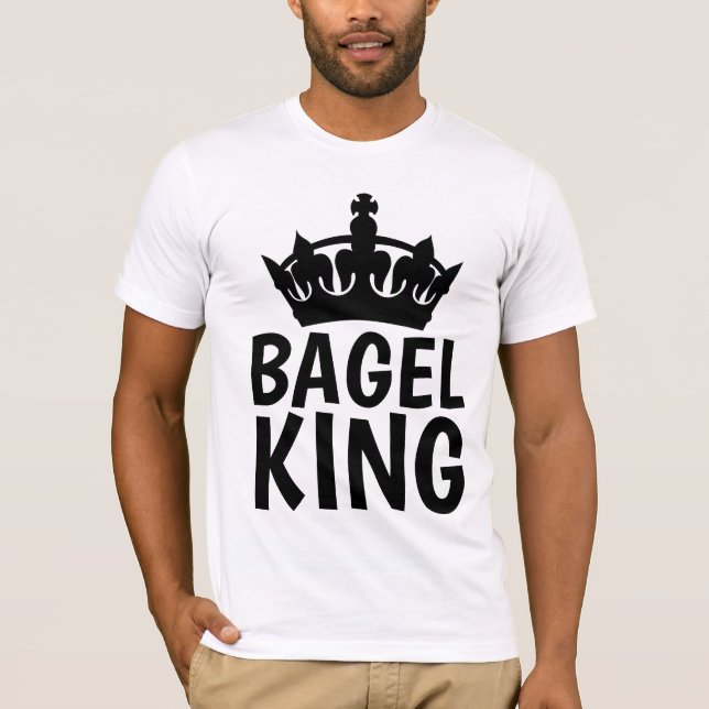 T-shirts pour hommes BAGEL KING (Devant)