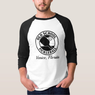 T-Shirts pour hommes de pickleball Old School pour