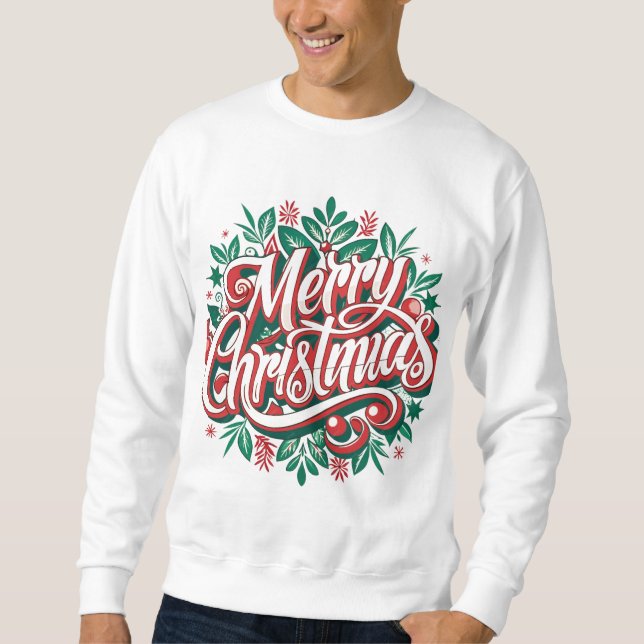 T-shirts pour hommes : Joyeux Noël (Devant)