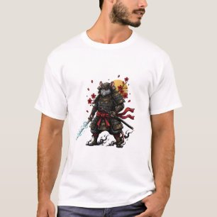 T-shirts pour hommes Samurai Rat