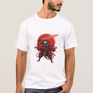 T-shirts pour hommes Samurai Rat