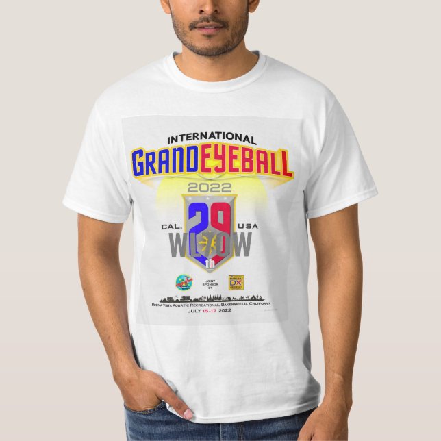 T-shirts pour le 29ème Grand Eyeball International (Devant)