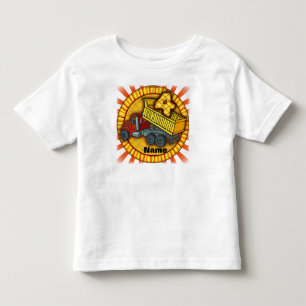 T-shirts pour le 4ème anniversaire d'un camion de