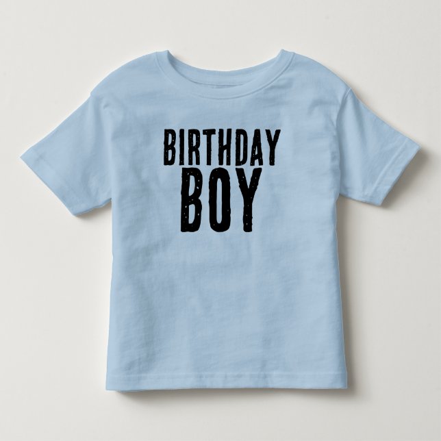 T-SHIRTS POUR TOUT-PETIT GARÇON ANNIVERSAIRE (Devant)