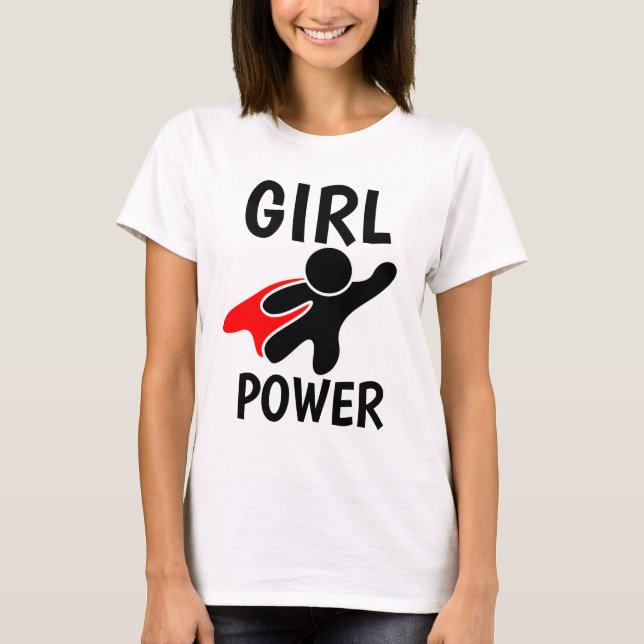 T-shirts POUVOIR FILLE & débardeurs (Devant)
