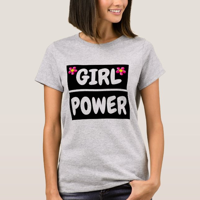 T-shirts POWER FILLE (Devant)