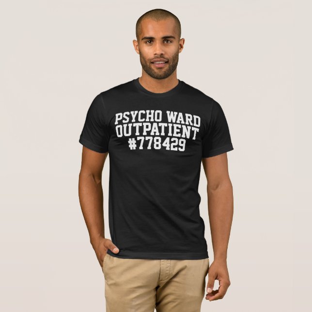 T-shirts PSYCHO WARD OUTPATIENT (Devant entier)
