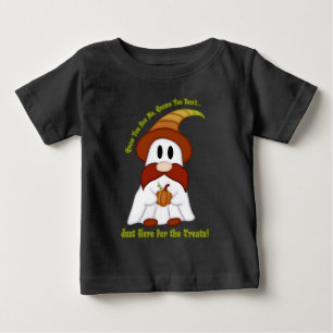 T-shirts pun Gnome-O-Ween sorcière fantôme