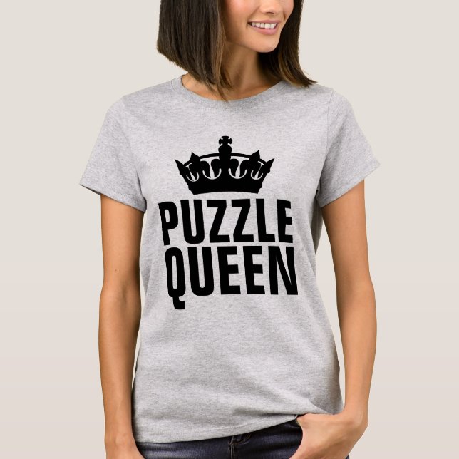 T-shirts PUZZLE QUEEN (Devant)