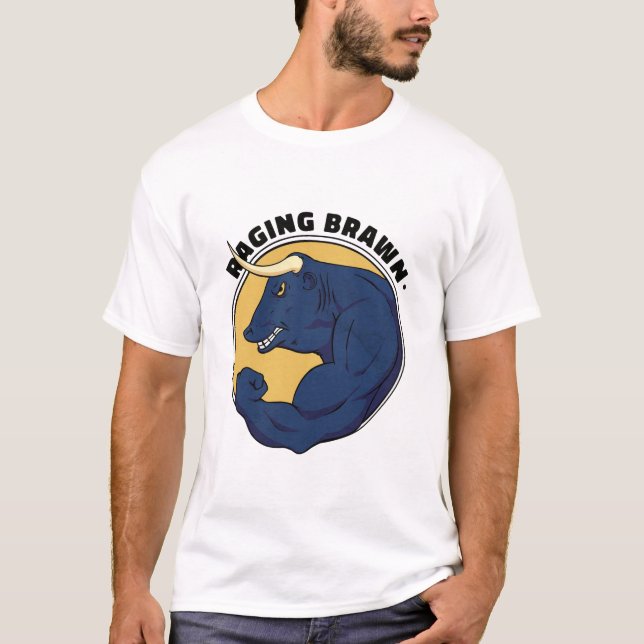 T-shirts Raging Bull Circle (Devant)