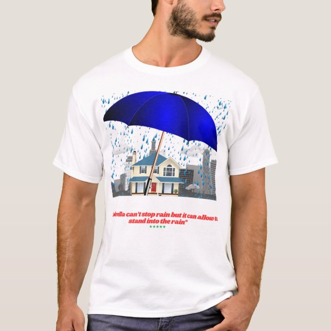 T-shirts Rainy day premium personnaliser (Devant)