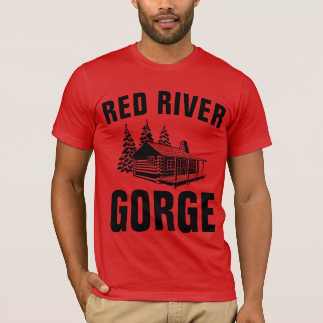 T-shirts RED RIVER GORGE KENTUCKY (Devant)