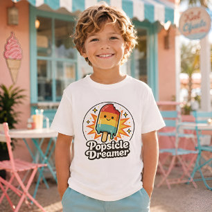 T-shirts Rétro pour Enfants Popsicle Dreamer