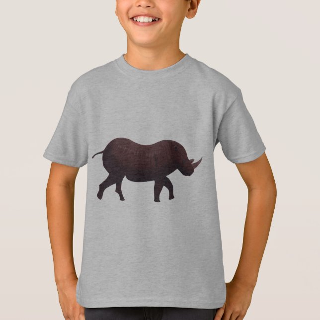 T-shirts Rhinocéros, Animal Rhino (Devant)