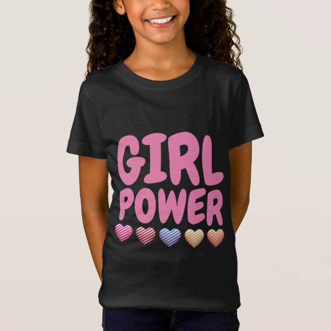 T-SHIRTS ROSE FILLE TEE - SHIRTS (Devant)