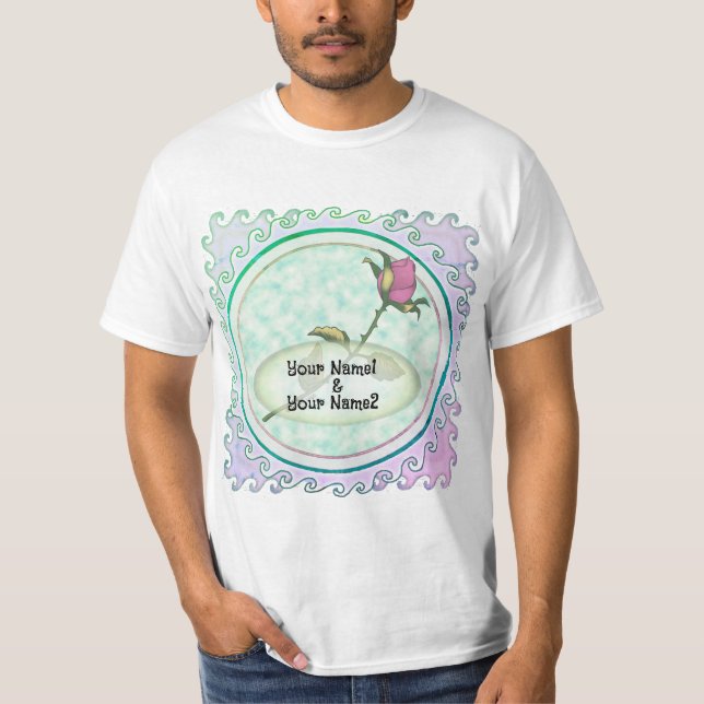 T-shirts Rose mariage (Devant)