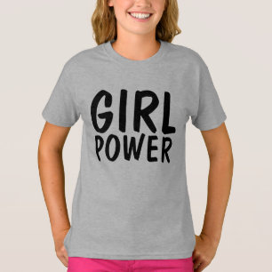 T-shirts rose POWER POWER