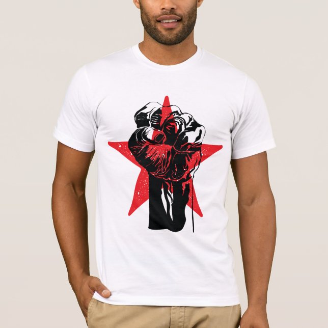 T-shirts rouge d'Ernesto Che Guevara (pièce en t) (Devant)