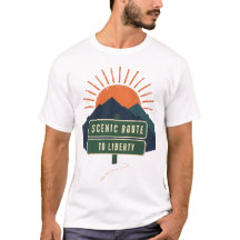T-shirts Route Scénique vers la Liberté