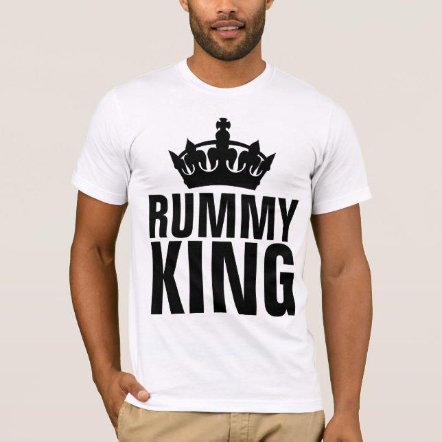 T-shirts RUMMY KING (Devant)