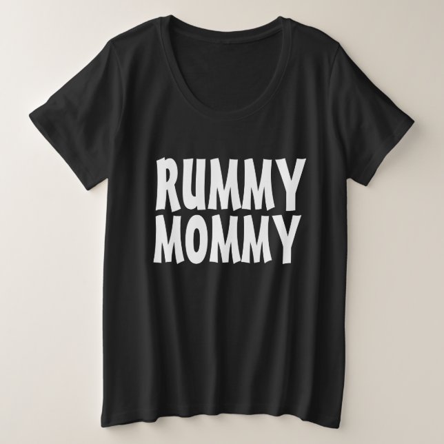 T-SHIRTS RUMMY MOM (Design devant)
