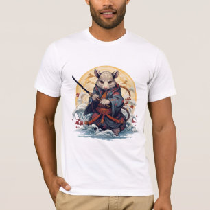 T-Shirts Samouraï Rat pour hommes