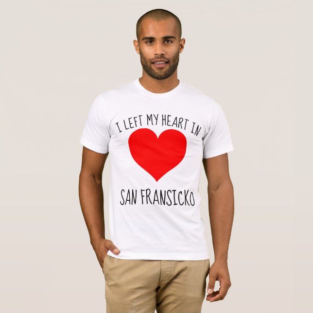 T-SHIRTS SAN FRANSICKO (Devant entier)