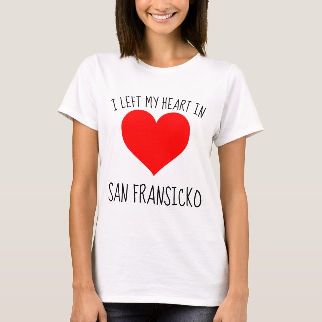 T-SHIRTS SAN FRANSICKO (SAN FRAN SICKO) (Devant)