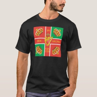 T-shirts sauvage de drapeau de régiment d'oies