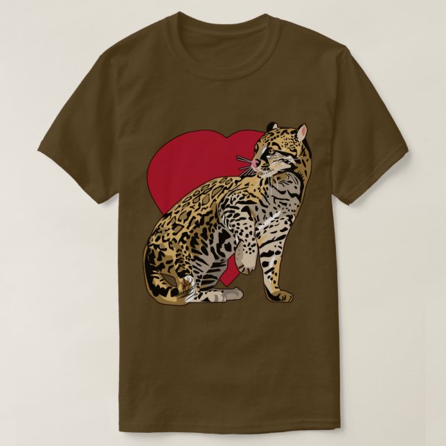 T-shirts sauvages de la vie de chat sauvage (Design devant)
