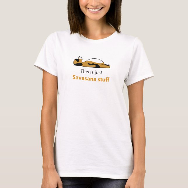 T-shirts Savasana / T-shirts Yogs (Devant)