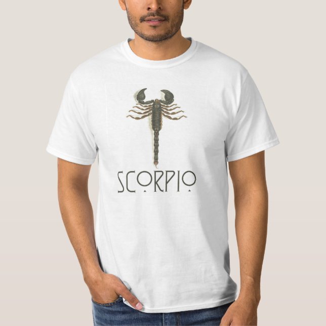t-shirts scorpio au design unique et élégant (Devant)