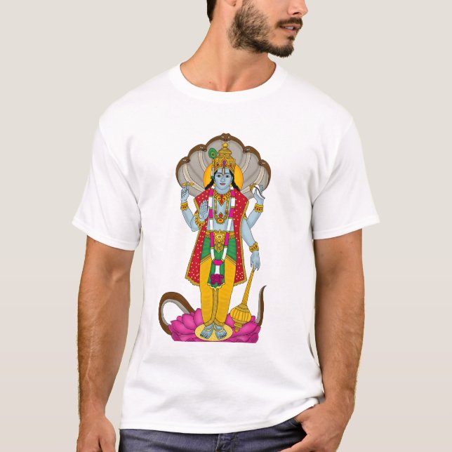 T-Shirts Seigneur Vishnu (Devant)