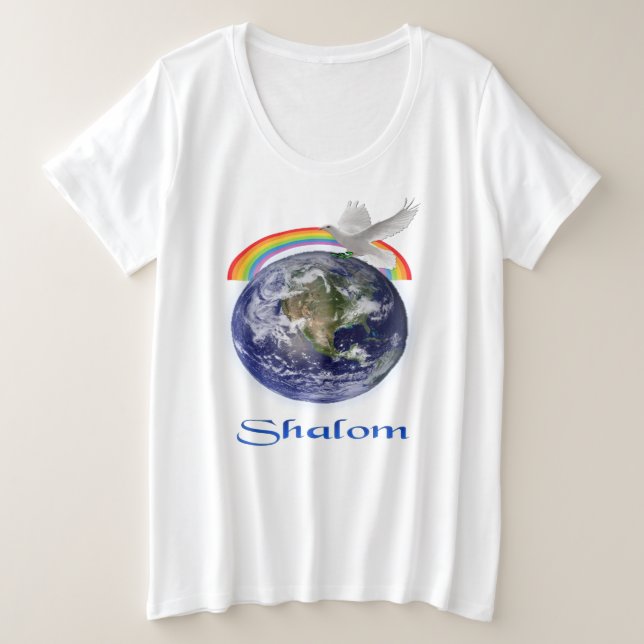 T-shirts Shalom (Design devant)