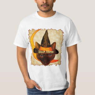 T-shirts Siamese Cat Witch