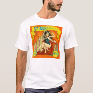 T-shirts Sideshow freakshow, FEMME SPIDER