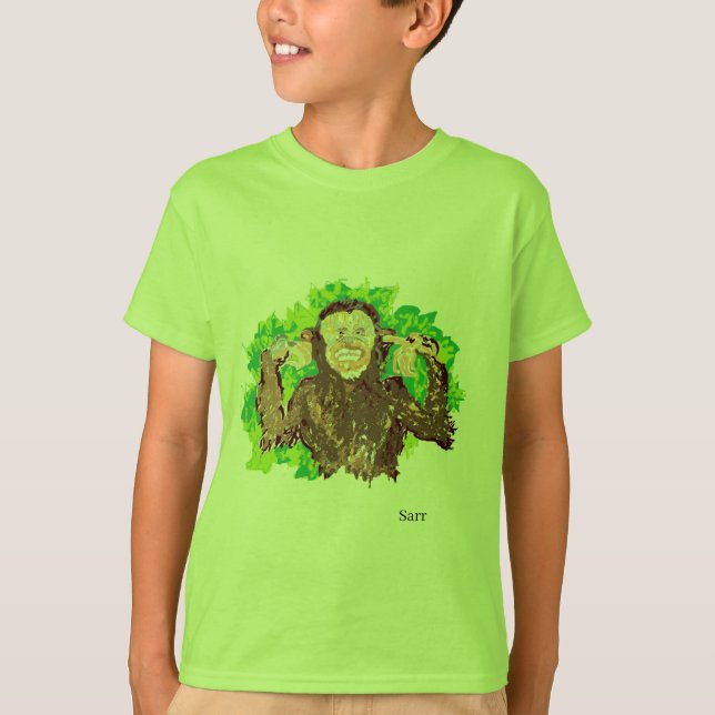 T-shirts : Singe d'un jour (Devant)