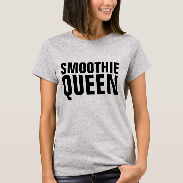 T-shirts SMOOTHIE QUEEN (Devant)