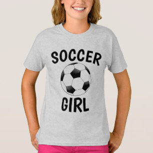 T-shirts SOCCER GIRL