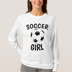 T-shirts SOCCER GIRL