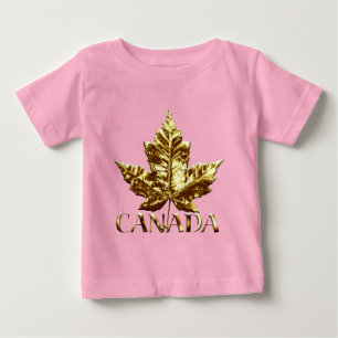 T-shirts Souvenir Gold Canada Baby Shirts Canada